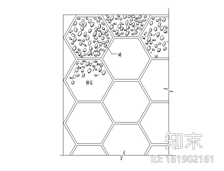 CAD室内设计施工图常用图块之地面施工图下载【ID:161902161】