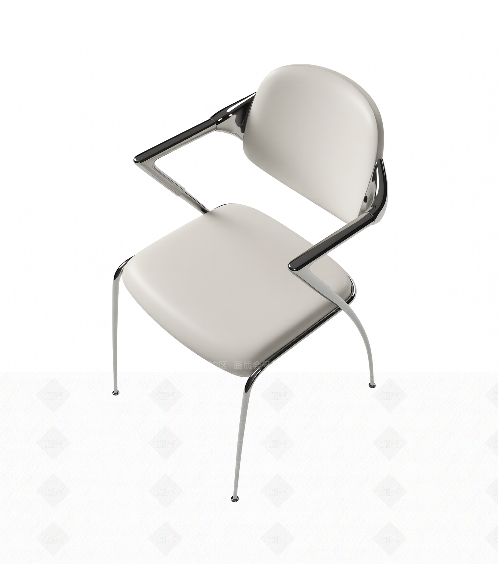 现代简约椅子3D模型下载【ID:1205543804】