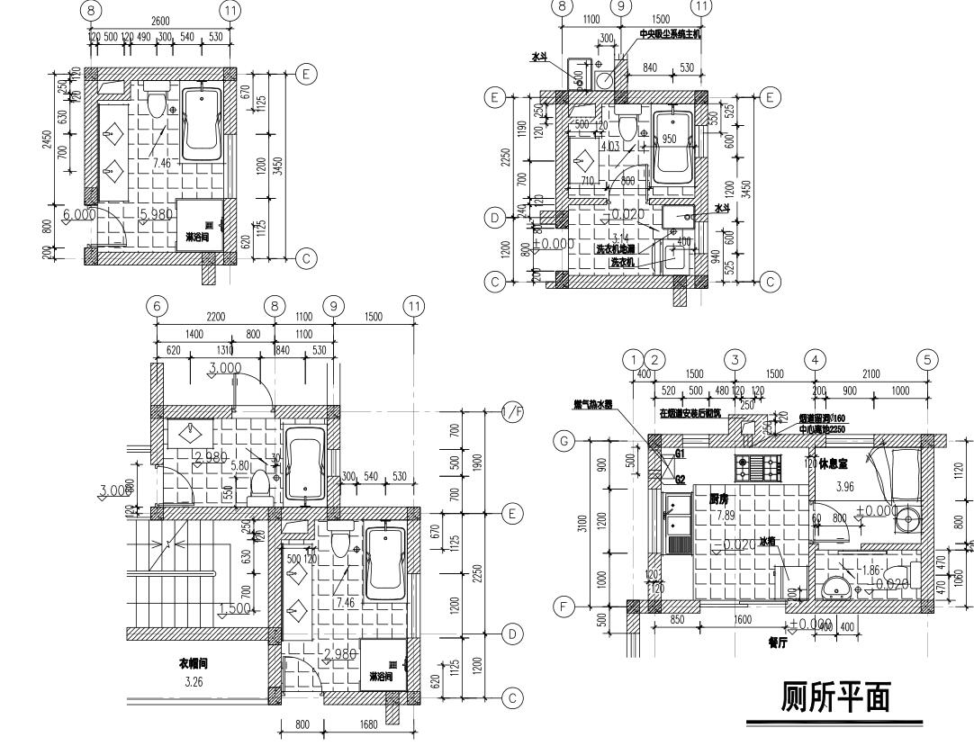 二层半独栋别墅，砌体结构别墅建筑文本（包含CAD+效果图...施工图下载【ID:168110110】