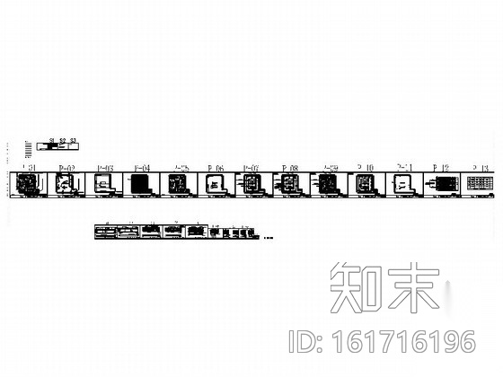 [广东]现代高档沙发专卖店室内装修施工图施工图下载【ID:161716196】