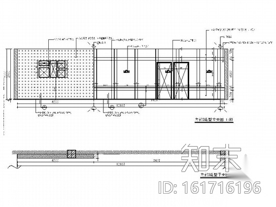 [广东]现代高档沙发专卖店室内装修施工图施工图下载【ID:161716196】