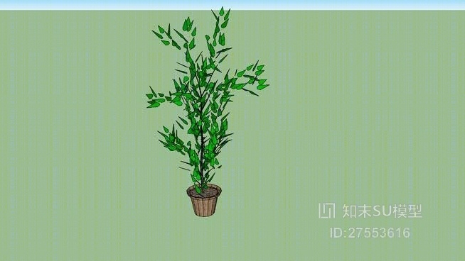 盆栽SU模型下载【ID:119251845】