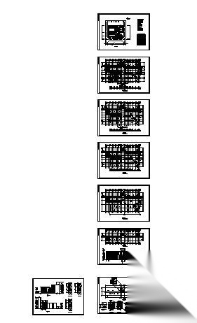 某五层中学教学楼建筑方案图cad施工图下载【ID:151575145】