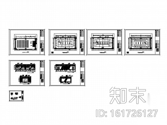 某视频会议室室内设计装修图施工图下载【ID:161726127】