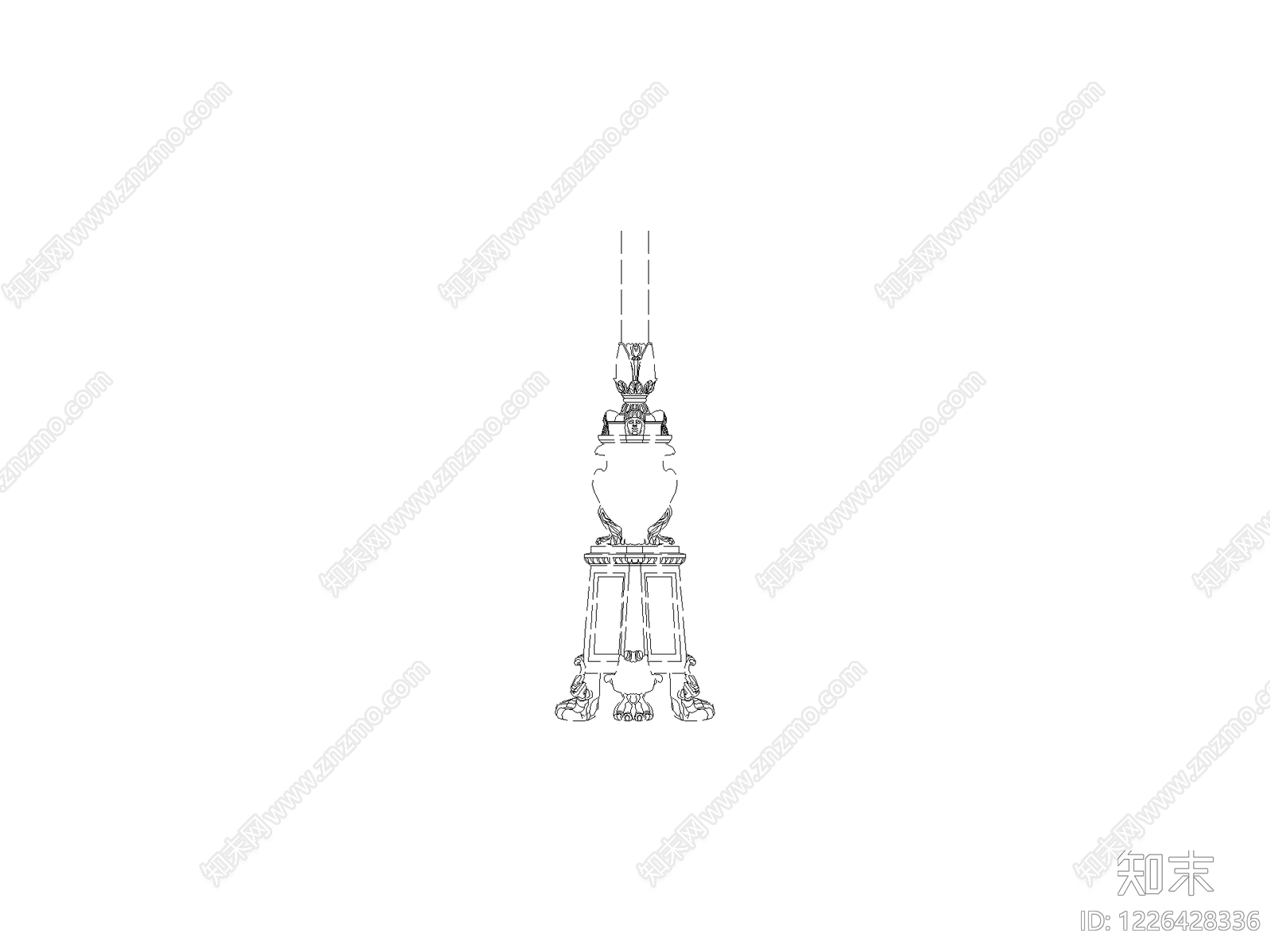 柜子cad施工图下载【ID:1226428336】