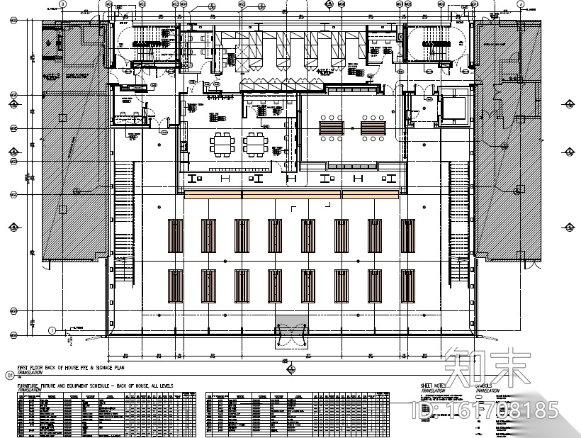 苹果旗舰店设计施工图（附效果图+官方视频）施工图下载【ID:161708185】