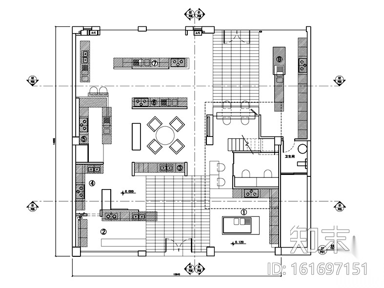 [广东]某厨卫品牌形象展厅设计图（含实景）施工图下载【ID:161697151】