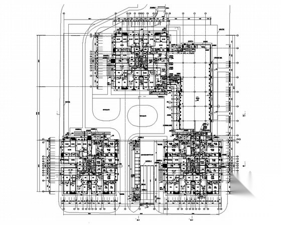 [北京]某18层住宅楼建筑施工图（知名设计院设计）施工图下载【ID:149532163】