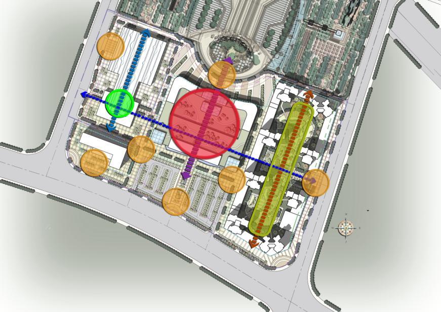 [广东]现代风格多业态文体广场建筑设计方案文本施工图下载【ID:151738141】