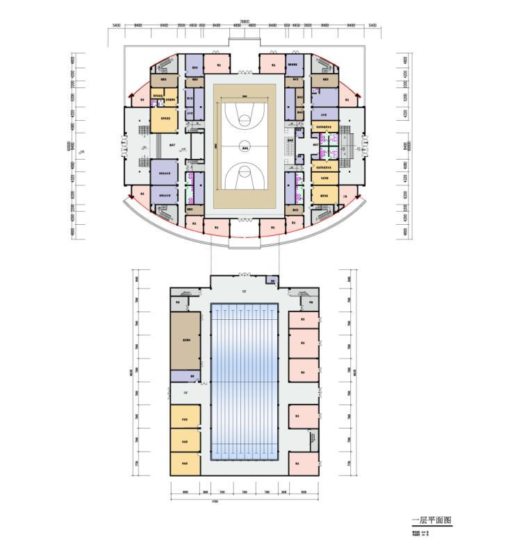 [广东]现代风格多业态文体广场建筑设计方案文本施工图下载【ID:151738141】