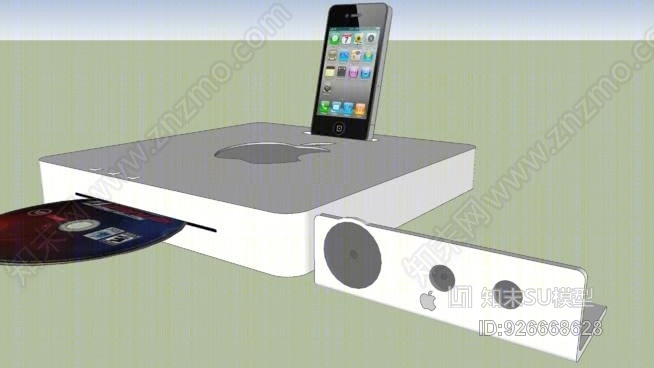 苹果游戏机SU模型下载【ID:926668628】