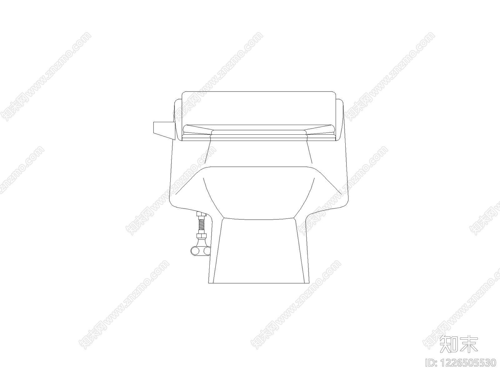 卫浴设施cad施工图下载【ID:1226505530】