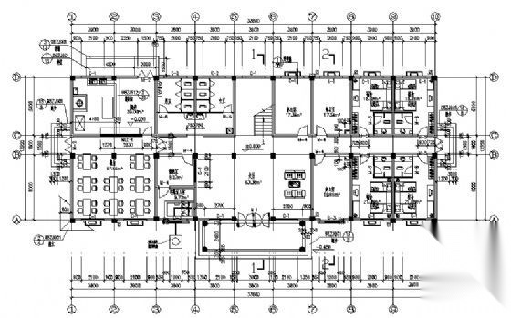 某跃层组合的七层住宅方案cad施工图下载【ID:149852159】