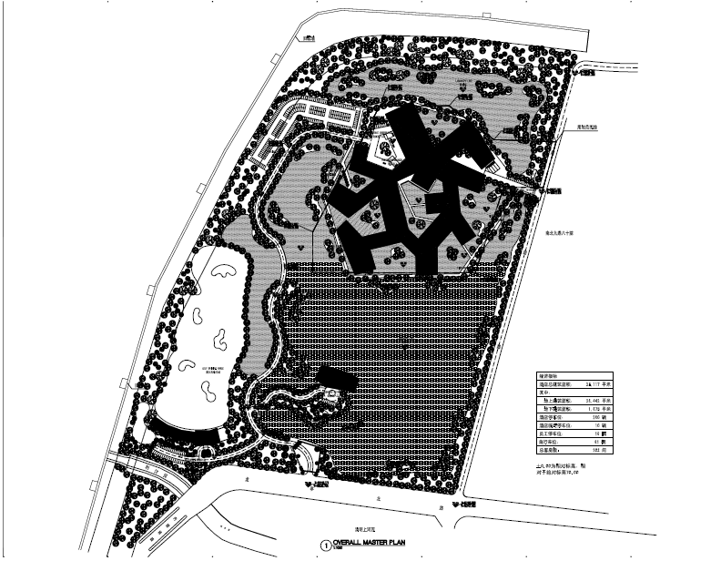 [河南]西北湖酒店建筑设计方案文本cad施工图下载【ID:166822134】