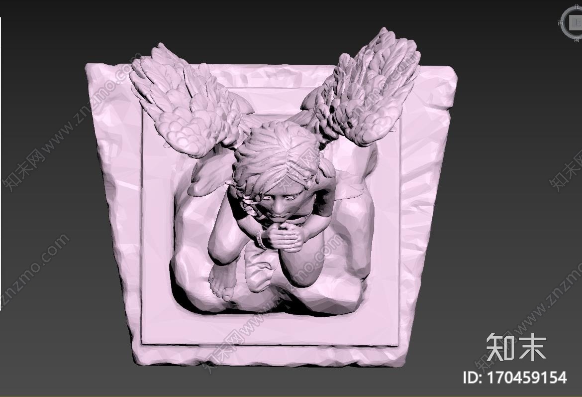 祈求天使3d打印模型下载【ID:170459154】