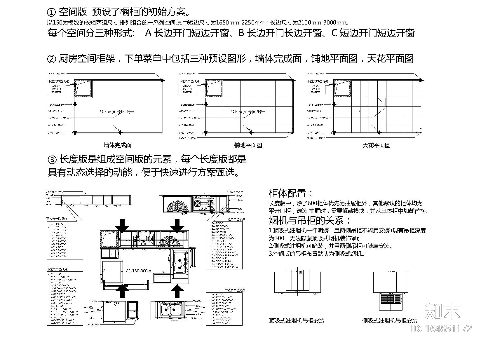 设计师专用-万科橱柜标准化规范三合一版施工图下载【ID:164851172】