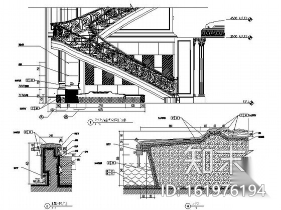 [广州]国际连锁知名酒店室内施工图cad施工图下载【ID:161976194】