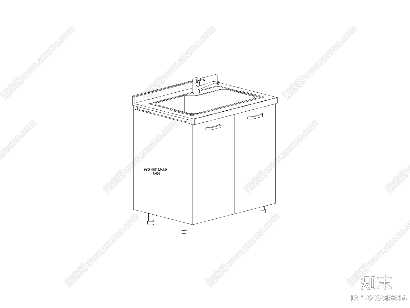 厨房设施CAD图纸