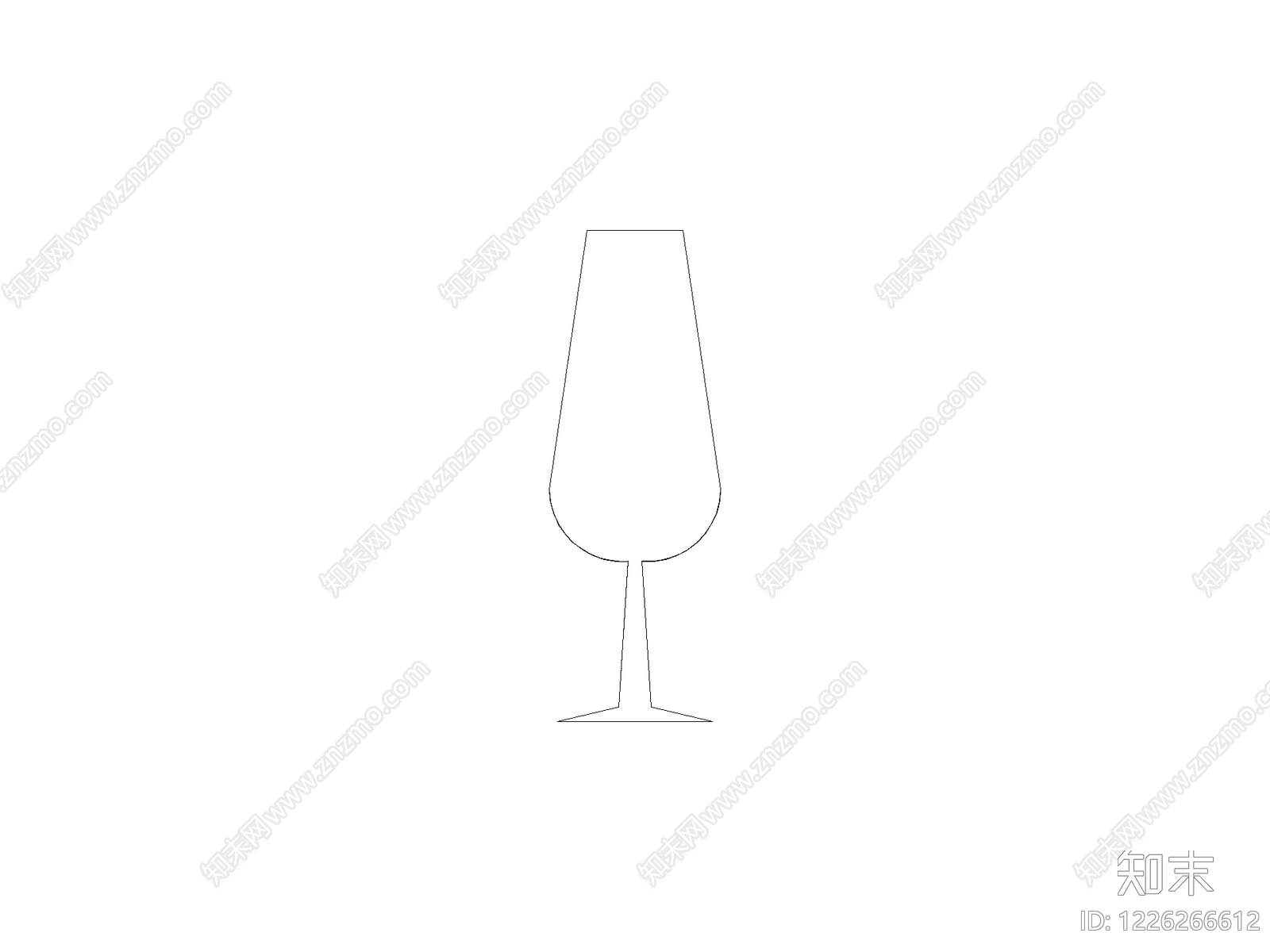 陈设类立面挂画cad施工图下载【ID:1226266612】