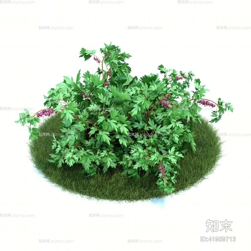 绿色草3D模型下载【ID:41959713】