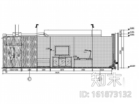 [厦门]现代简约酒店总统套房设计CAD施工图cad施工图下载【ID:161873132】