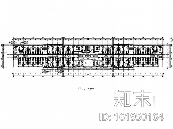 [内蒙古]某欧陆风格国际酒店客房区公共空间室内装修施工...cad施工图下载【ID:161950164】