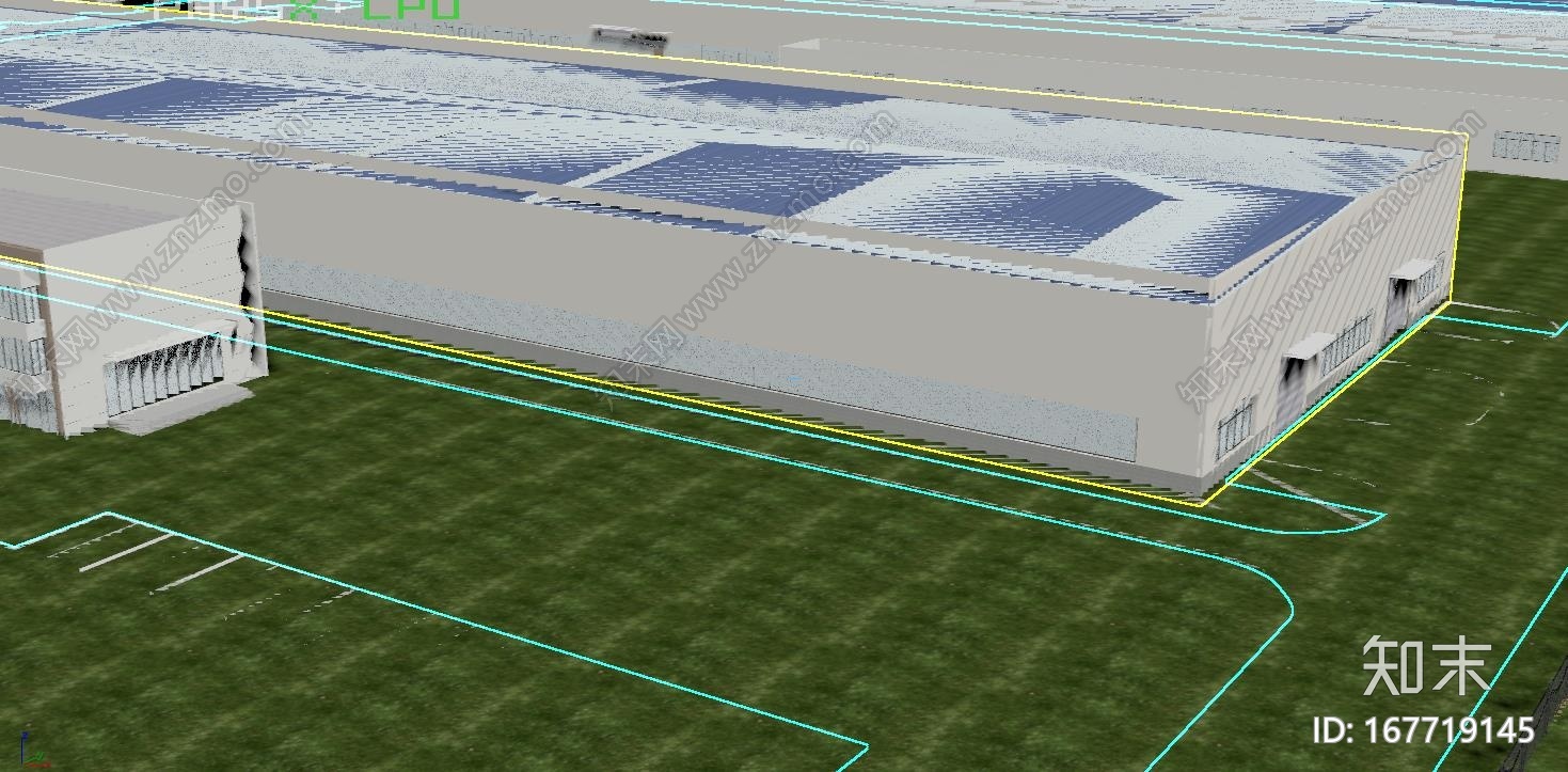 厂房CG模型下载【ID:167719145】
