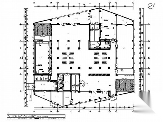 [安徽]青少年活动中心室内装修施工图（图纸完整施工图下载【ID:160712143】