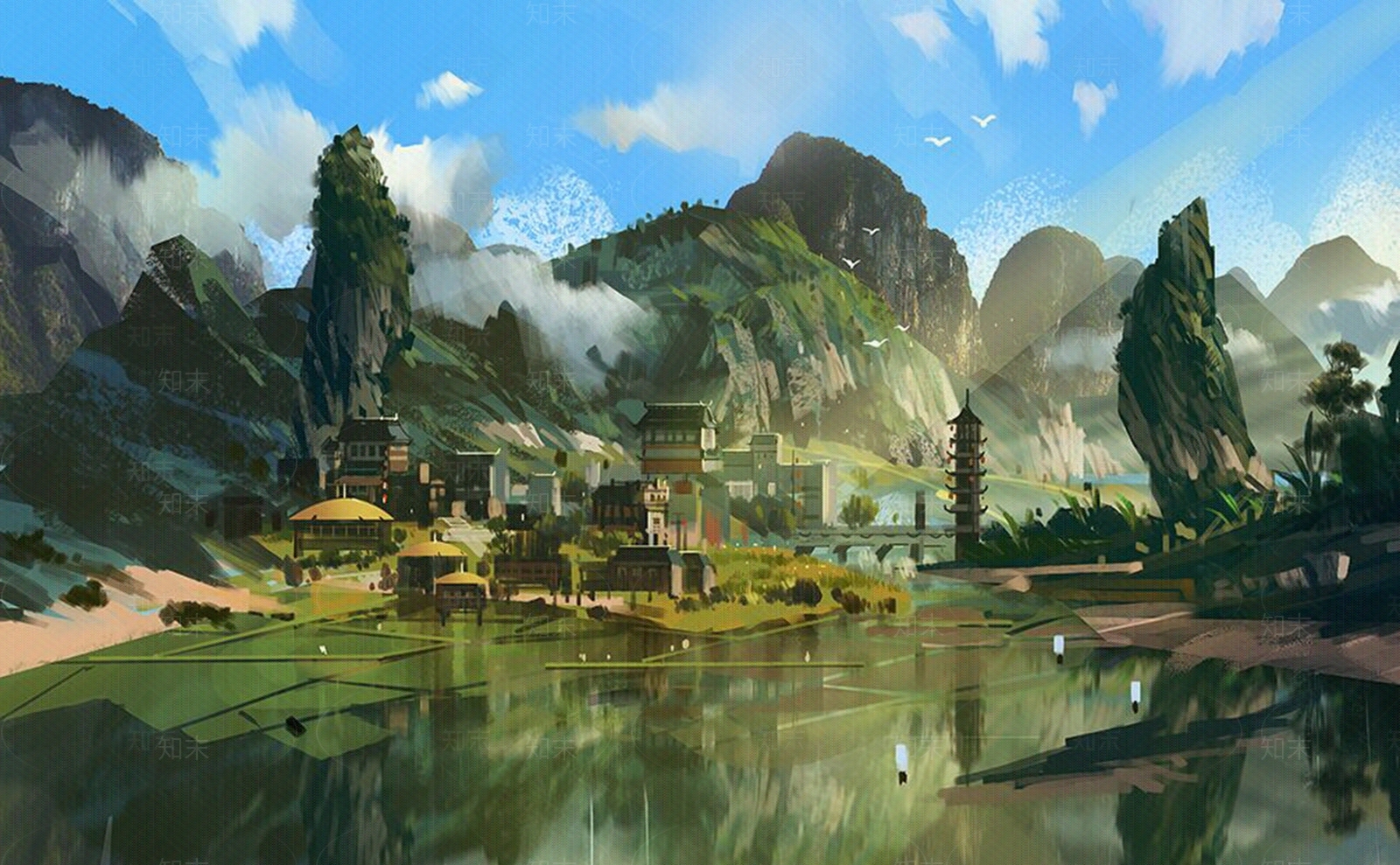 挂画高清贴图材质