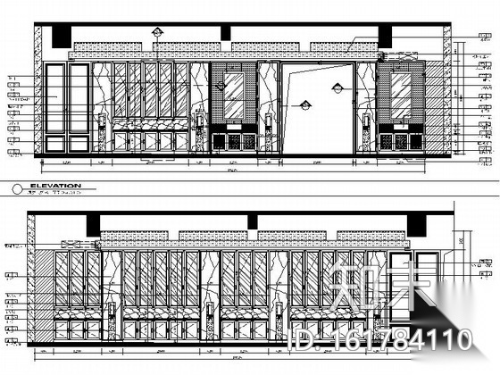 [浙江]国际现代水疗洗浴会所室内装修施工图（含效果）cad施工图下载【ID:161784110】