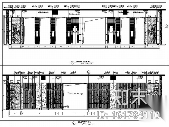[浙江]国际现代水疗洗浴会所室内装修施工图（含效果）cad施工图下载【ID:161784110】