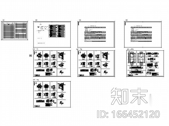 [江苏]某小学欧式门卫建筑施工图cad施工图下载【ID:166452120】