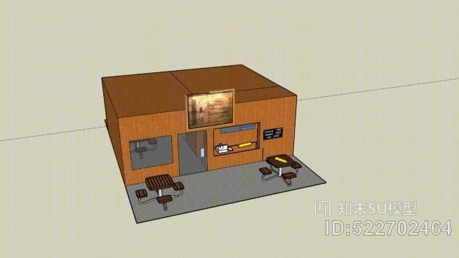 伐木工人SU模型下载【ID:522702464】