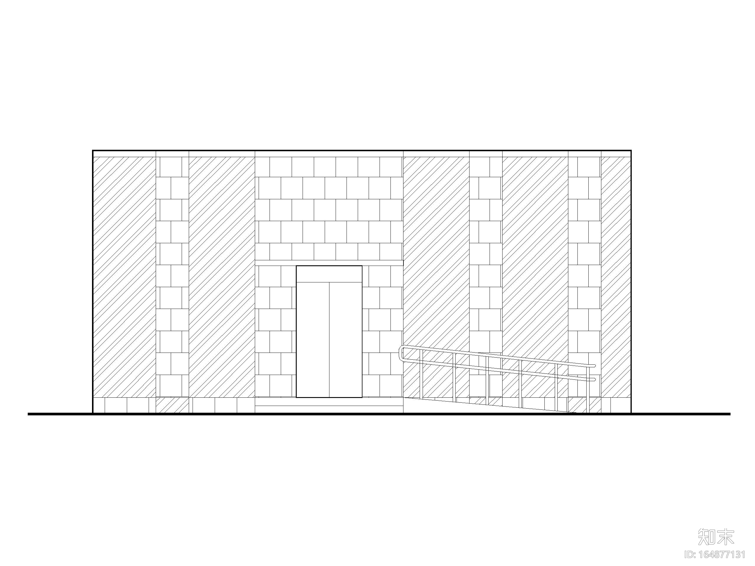 48套公厕建筑施工图设计_CAD施工图下载【ID:164877131】