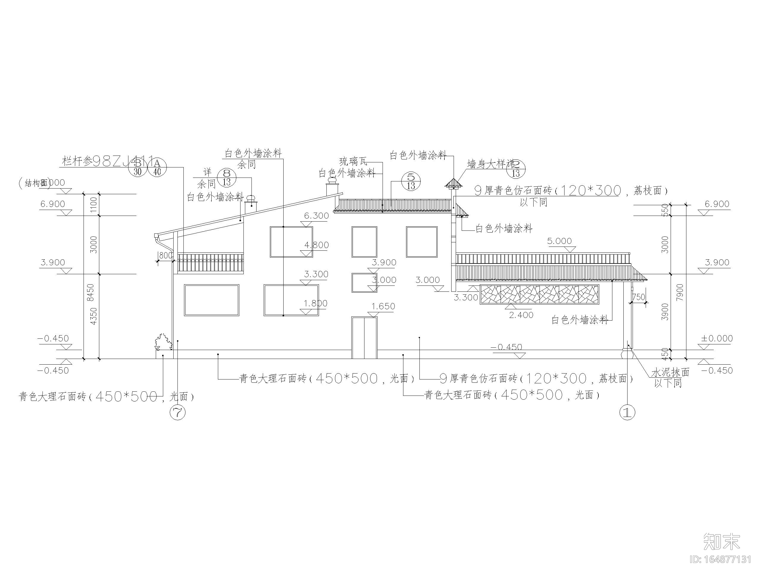 48套公厕建筑施工图设计_CAD施工图下载【ID:164877131】