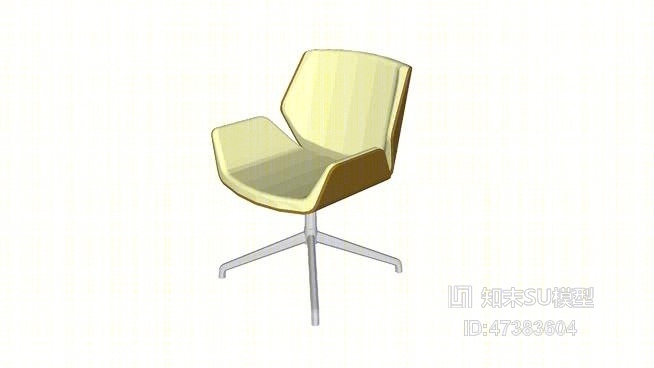 扶手椅SU模型下载【ID:117907408】