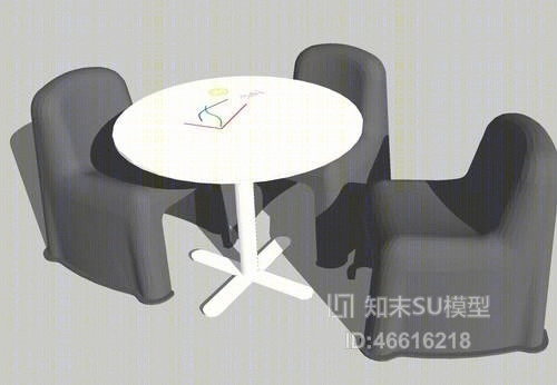 一组沙发SU模型下载【ID:46616218】