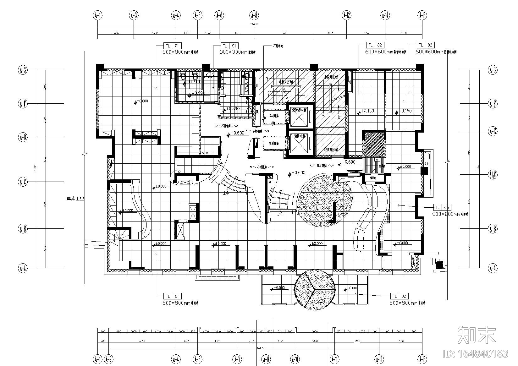 [济南]-亚朵酒店奥体店项目施工图+效果图cad施工图下载【ID:164840183】