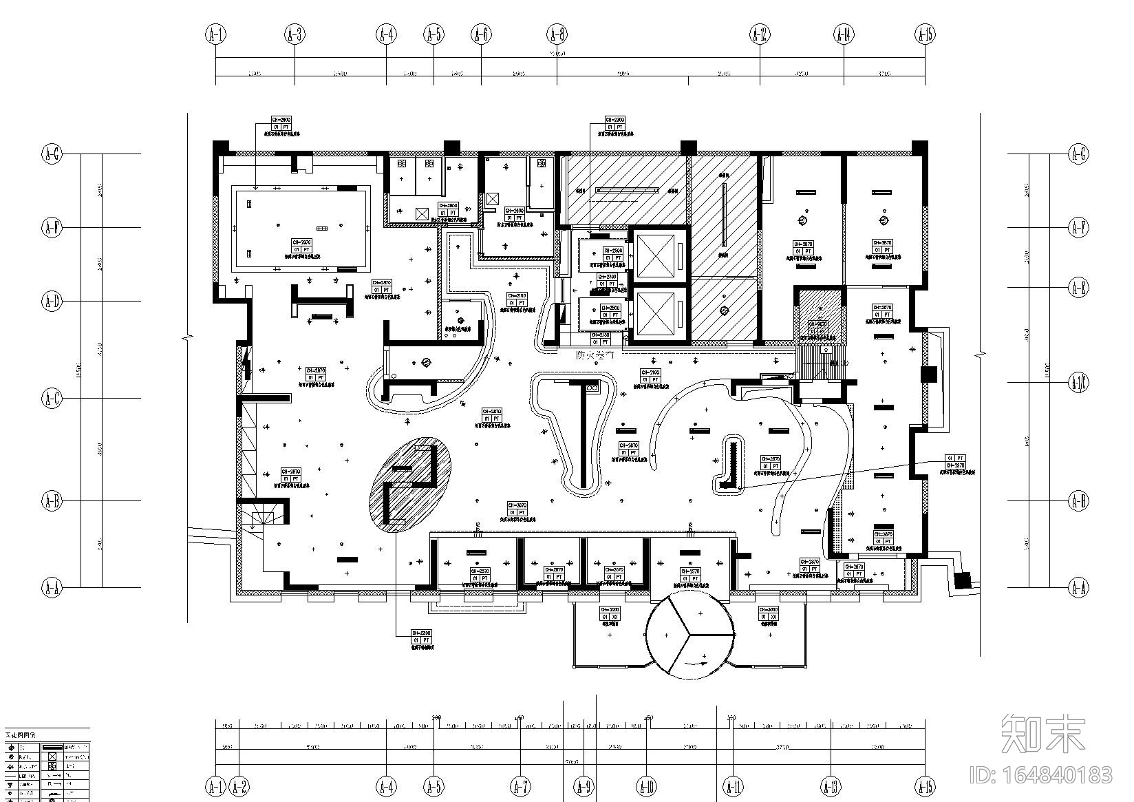 [济南]-亚朵酒店奥体店项目施工图+效果图cad施工图下载【ID:164840183】