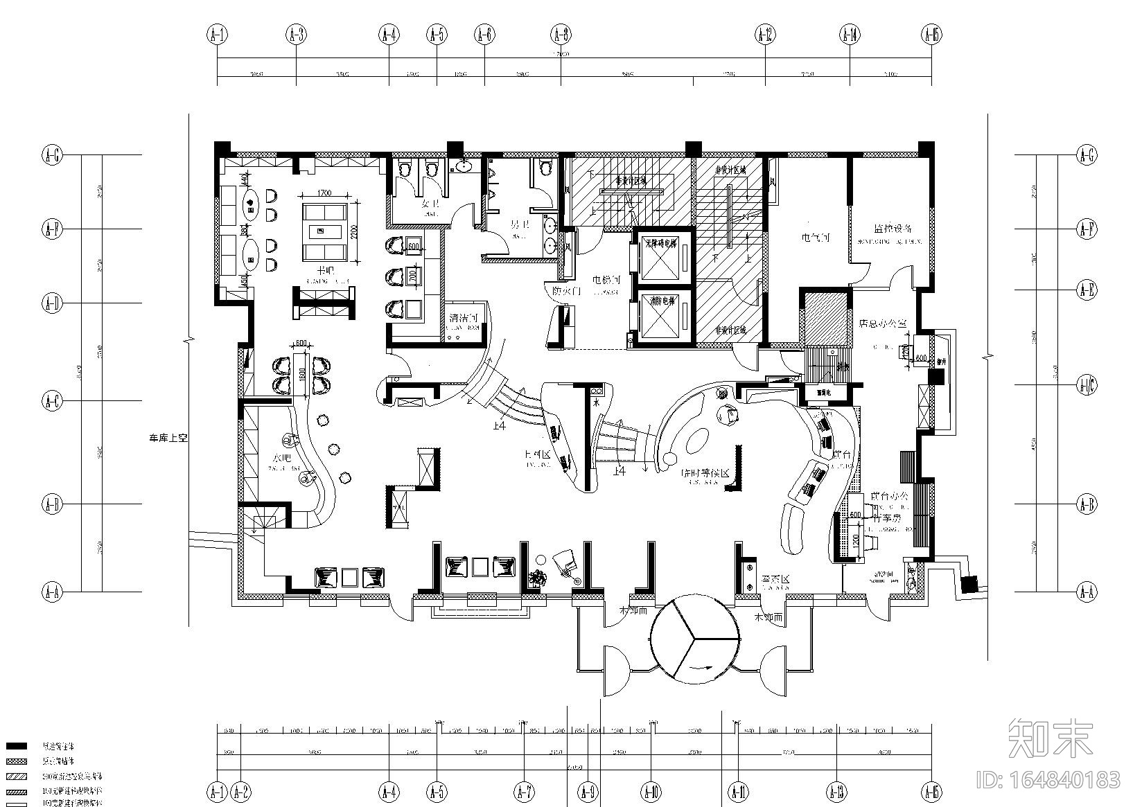 [济南]-亚朵酒店奥体店项目施工图+效果图cad施工图下载【ID:164840183】