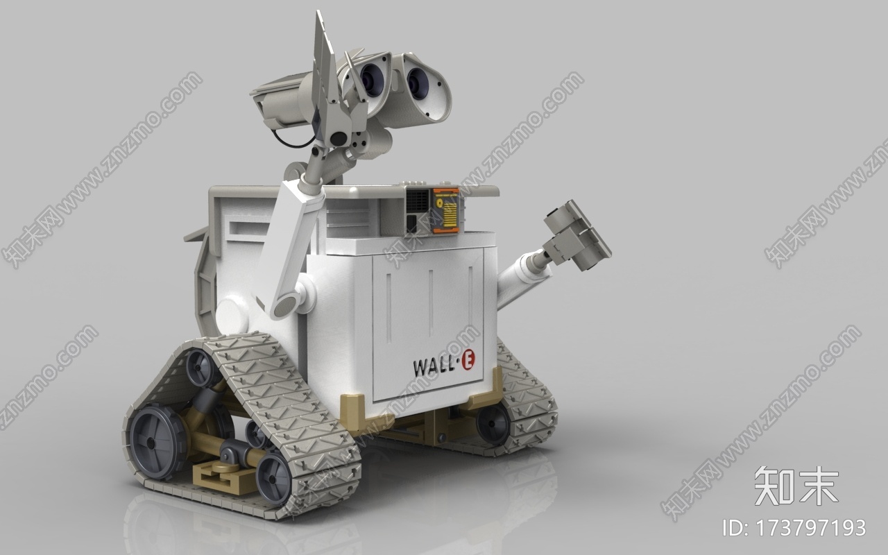 瓦力3d打印模型下载【ID:173797193】