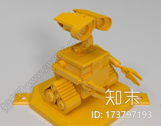 瓦力3d打印模型下载【ID:173797193】