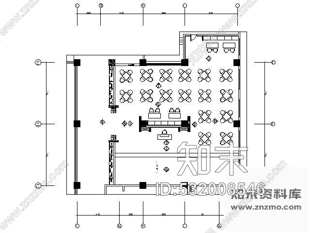 施工图260平米风味餐厅施工图cad施工图下载【ID:532008546】