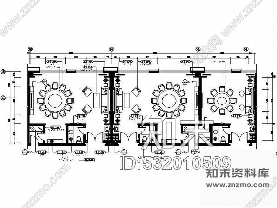 施工图成都五星酒店中餐包房施工图施工图下载【ID:532010509】
