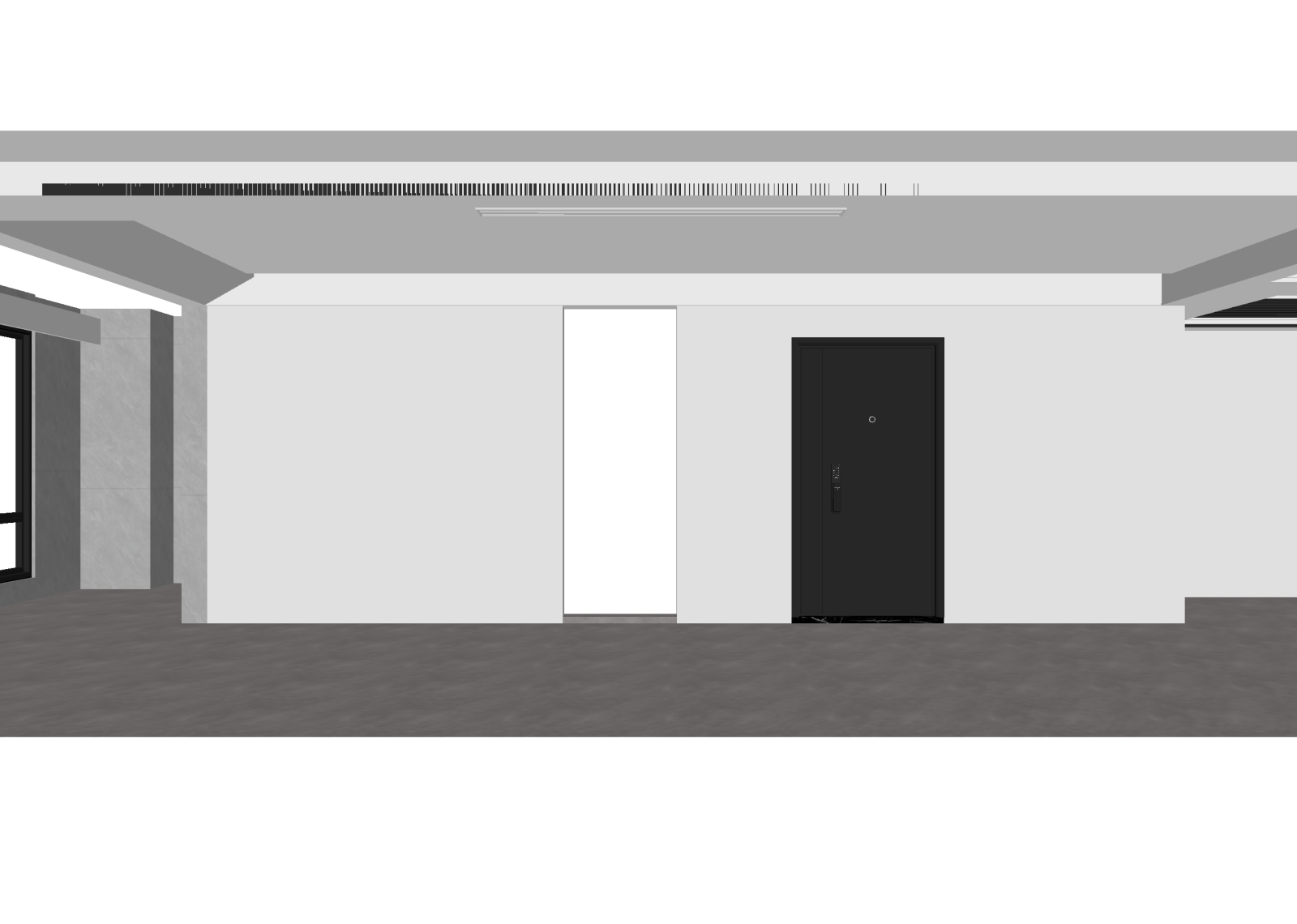 现代走廊3D模型下载【ID:1214821432】
