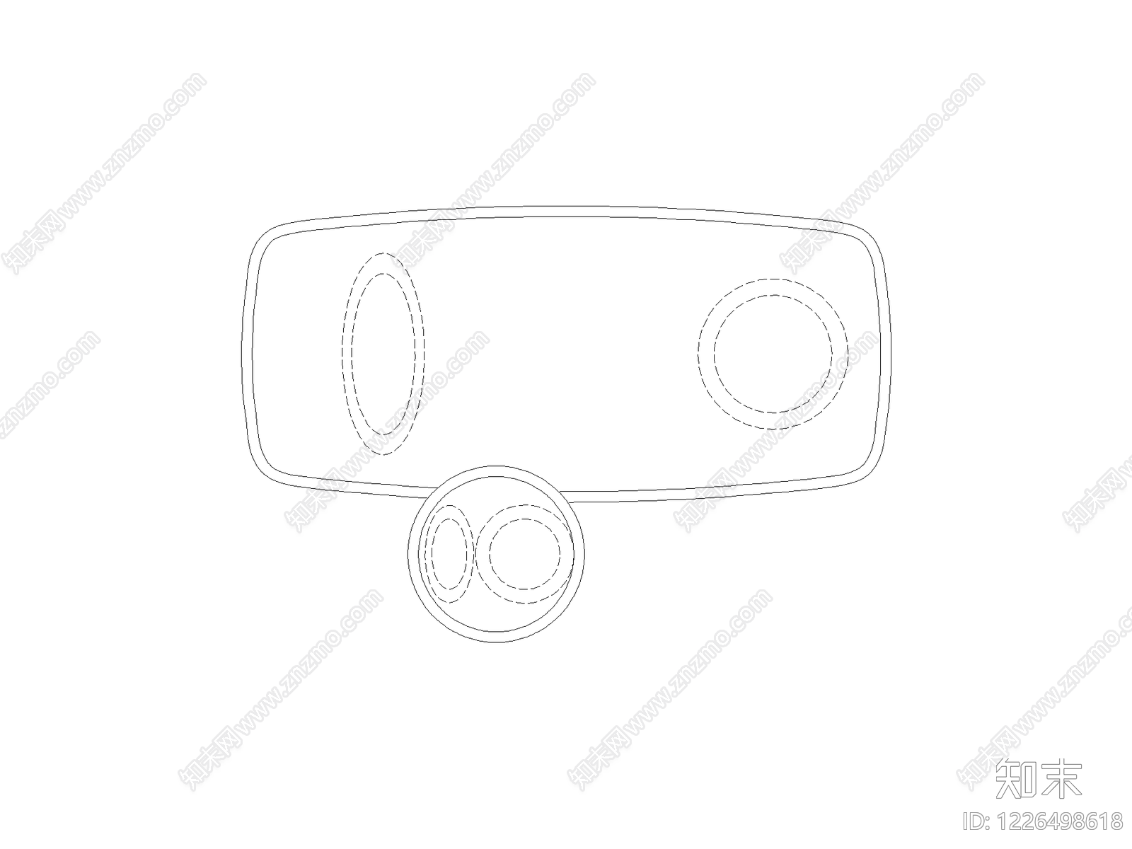 常用图块cad施工图下载【ID:1226498618】