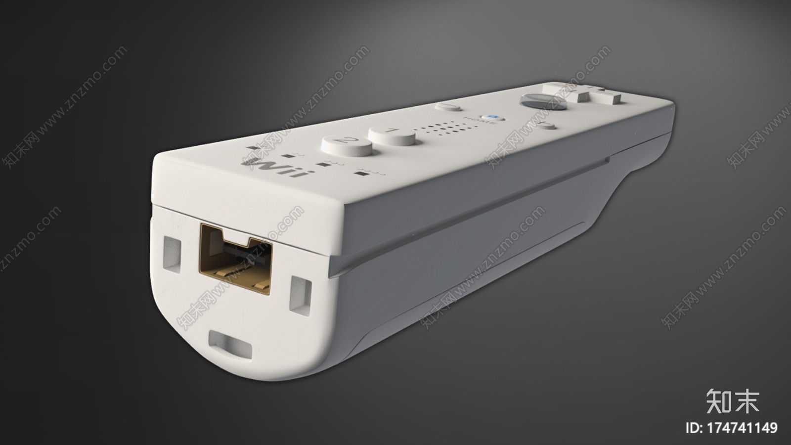 任天堂Wii遥控器CG模型下载【ID:174741149】