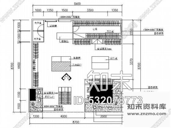 施工图服装专卖店设计含效果图cad施工图下载【ID:532078773】