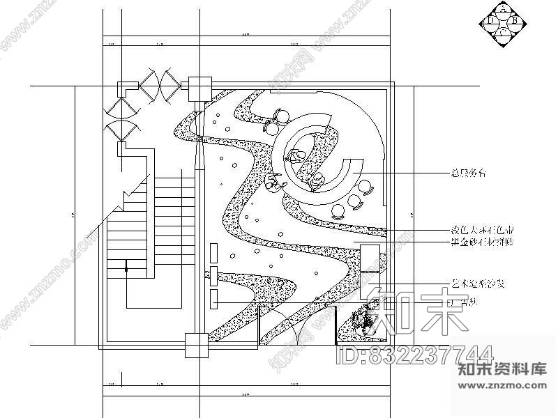 图块/节点KTV包房平面图cad施工图下载【ID:832237744】