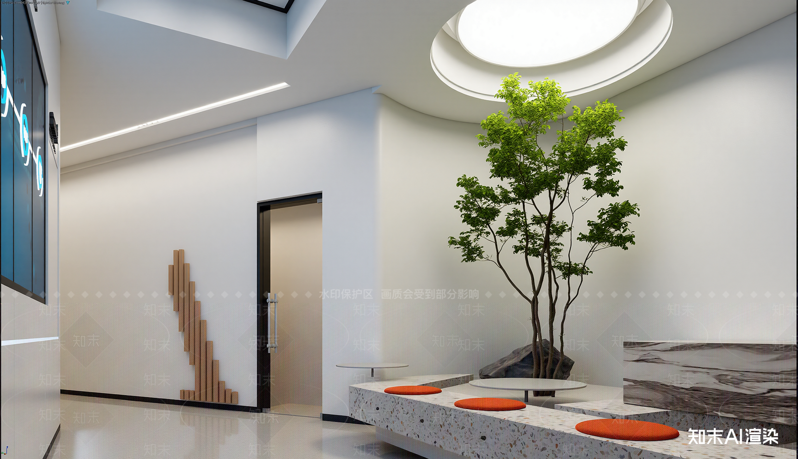 现代休息区3D模型下载【ID:1221736900】